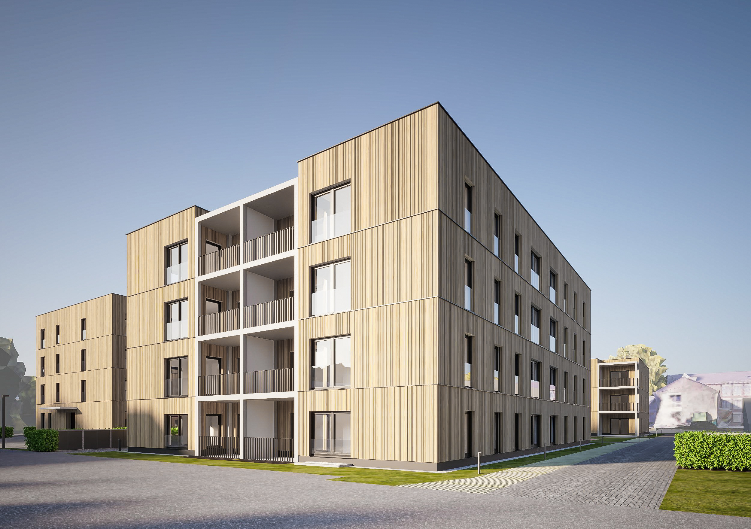 Wohnanlage Beispielhausen